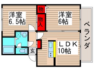 ネオグランドールＡの物件間取画像